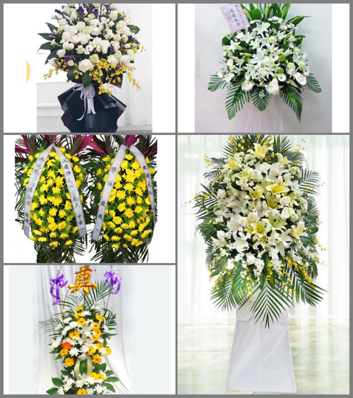 北京房山区河北镇李各庄村白事花篮预定